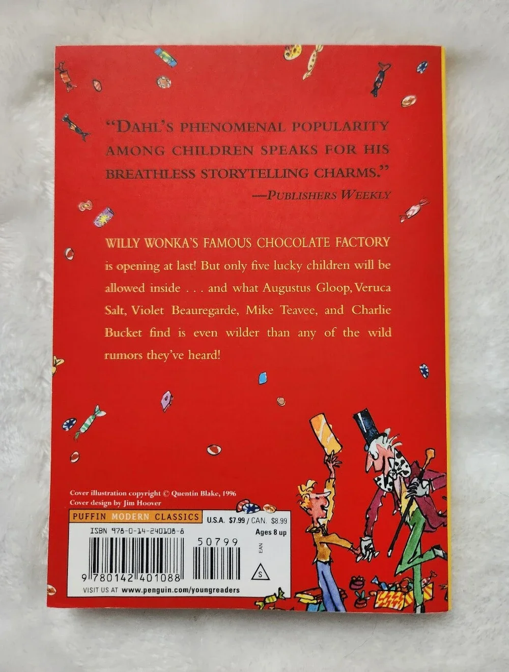 Charlie and the Chocolate Factory Roald Dahl Puffin Modern Classics Paperback